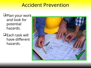 Slide 25: Accident Prevention