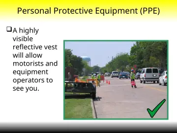 Slide 28: Personal Protective Equipment (PPE)