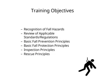 Slide 7: Training Objectives