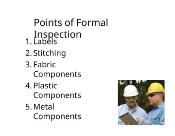 Slide 48: Points of Formal Inspection