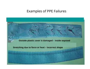 Slide 53: Examples of PPE Failures