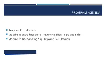 Slide 4: PROGRAM AGENDA