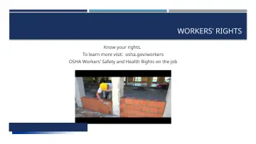 Slide 12: WORKERS’ RIGHTS
