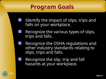Slide 7: Program Goals