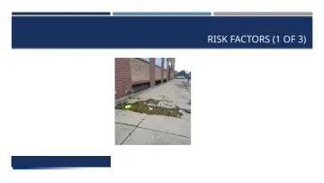 Slide 10: RISK FACTORS (1 OF 3)