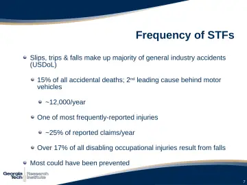 Slide 7: Frequency of STFs