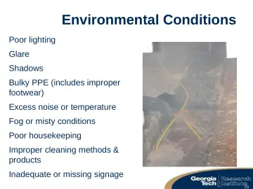 Slide 23: Environmental Conditions