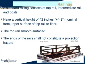 Slide 48: Railings