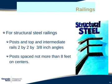 Slide 51: Railings