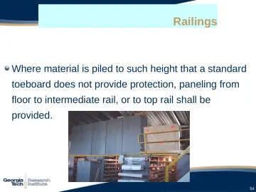Slide 54: Railings