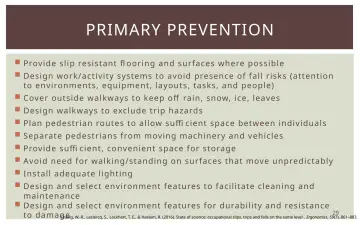 Slide 29: PRIMARY PREVENTION