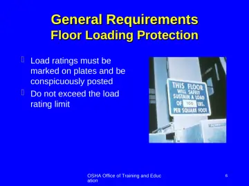 Slide 6: General Requirements
