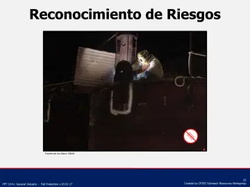 Slide 25: Reconocimiento de Riesgos