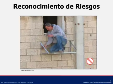 Slide 26: Reconocimiento de Riesgos