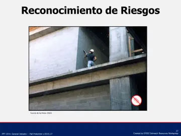 Slide 27: Reconocimiento de Riesgos