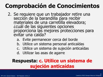 Slide 30: Comprobación de Conocimientos
