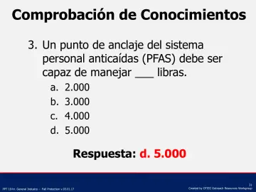 Slide 31: Comprobación de Conocimientos