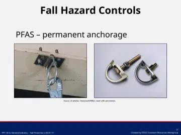 Slide 17: Fall Hazard Controls