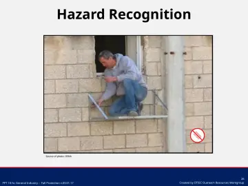 Slide 26: Hazard Recognition