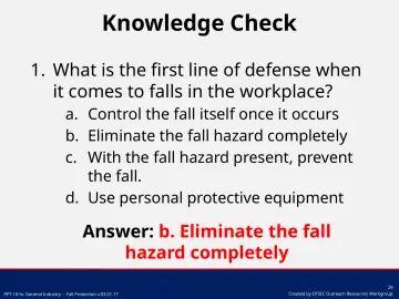 Slide 29: Knowledge Check