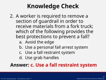 Slide 30: Knowledge Check