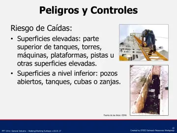 Slide 10: Riesgo de Caídas: