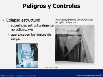 Slide 11: Colapso estructural