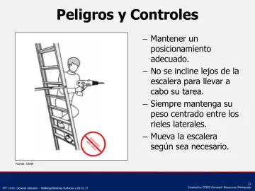 Slide 23: Mantener un posicionamiento adecuado.