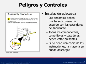 Slide 28: Instalación adecuada