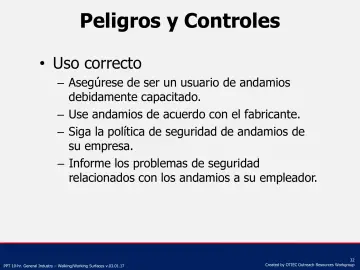 Slide 32: Uso correcto
