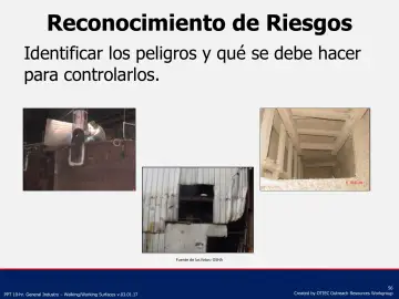 Slide 56: Reconocimiento de Riesgos
