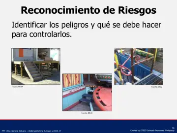 Slide 58: Reconocimiento de Riesgos