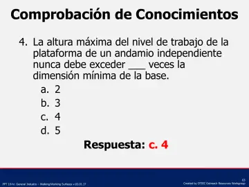 Slide 63: Comprobación de Conocimientos