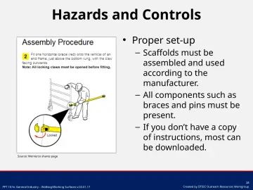 Slide 28: Proper set-up