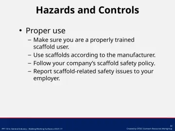 Slide 32: Proper use
