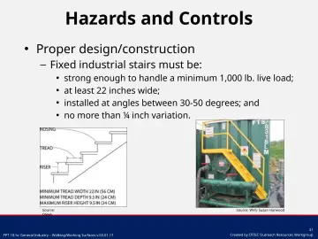 Slide 41: Proper design/construction
