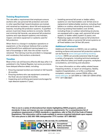 Page 3: Training Requirements