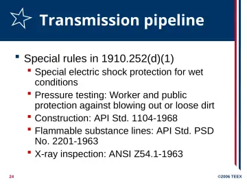 Slide 24: Transmission pipeline