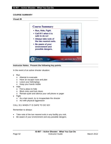 Page 54: COURSE SUMMARY
