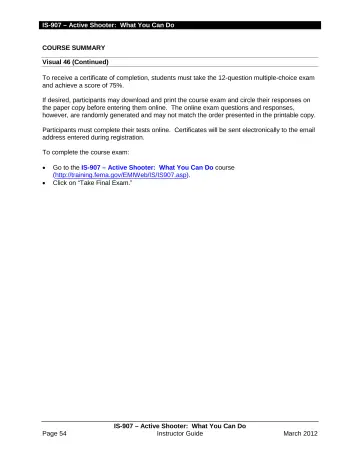 Page 56: COURSE SUMMARY