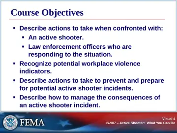 Slide 4: Course Objectives