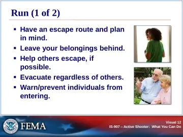 Slide 12: Run (1 of 2)