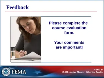Slide 47: Feedback