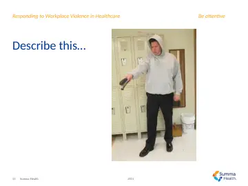 Slide 33: Be attentive