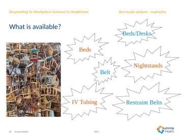 Slide 40: What is available?