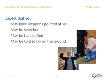 Slide 48: What to expect