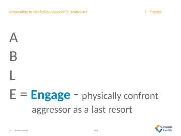 Slide 55: E - Engage