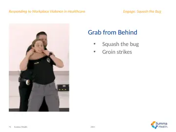 Slide 74: Grab from Behind