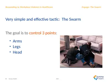 Slide 83: Engage: The Swarm