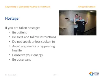 Slide 88: Hostage: